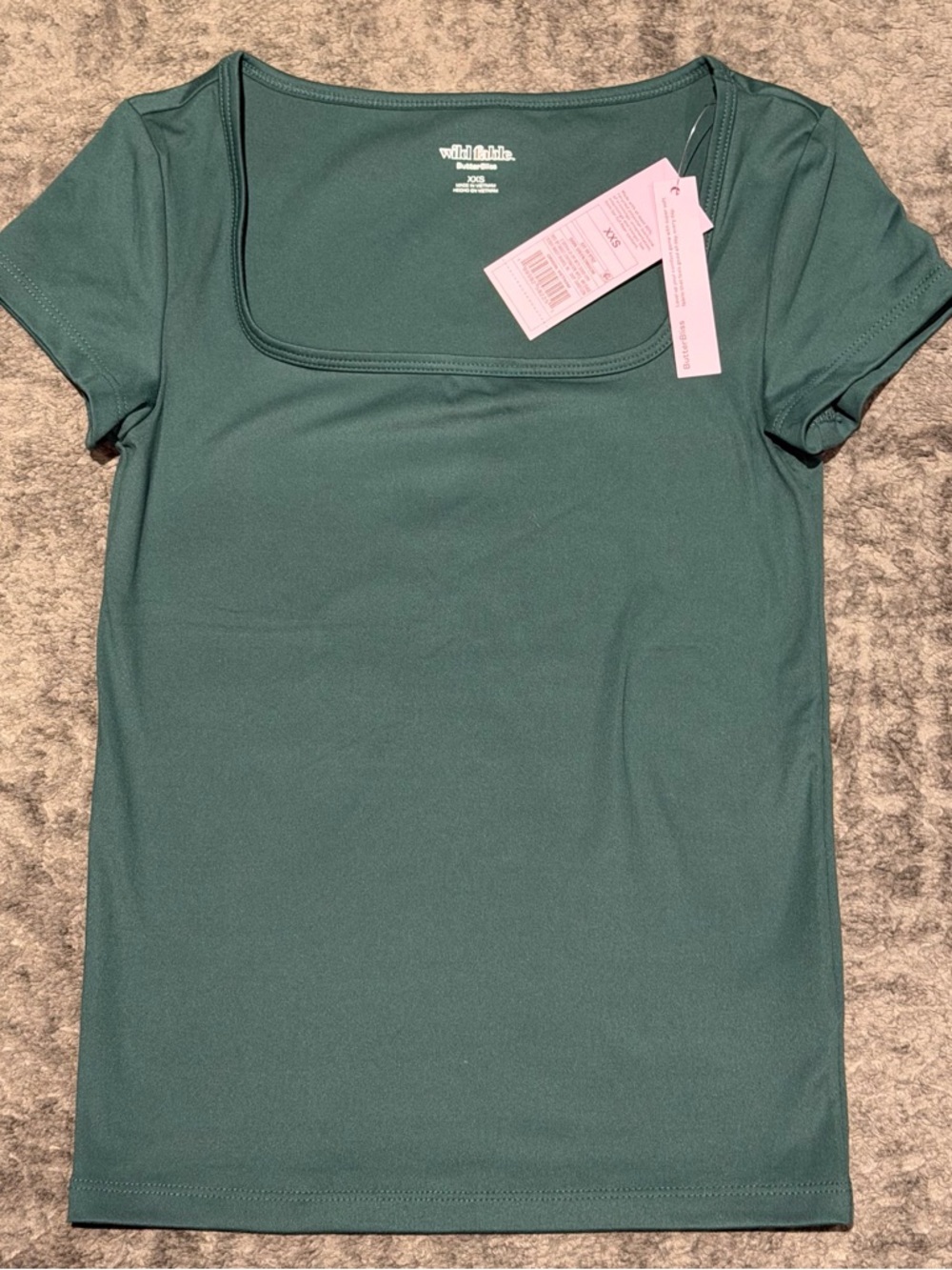 Wild Fable - Women’s Cap Sleeve ButterBliss Square Neck Tee
